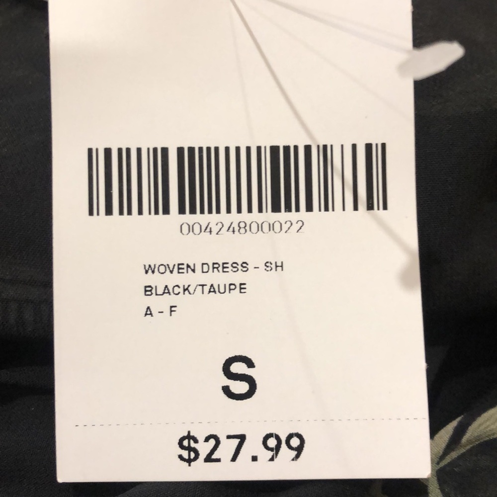 NWT Flower Rose Printed Mini Dress - Picture 6 of 6